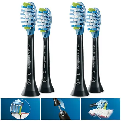 $91 • Buy 4PK Philips Sonicare C3 Replacement Plaque Brush Heads For Electric Toothbrush B