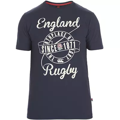 England Rugby Men's T-Shirt (Size S) Canterbury Uglies Since 1871 Top - New • £11.99