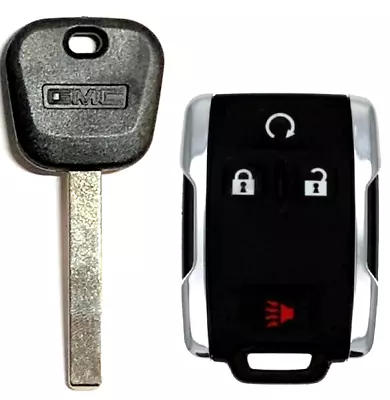 $29.99 • Buy GMC 2014-2019 B119 Transponder Key + Remote Fob M3N-32337100 USA Seller A+
