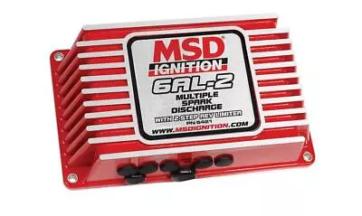 MSD Ignition Control Module - MSD 6AL-2 Ignition Control - Red • $409.16