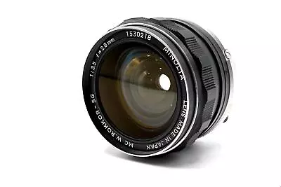 Minolta 28mm F/2.5 F/2.8 F/3.5 Celtic Rokkor W.Rokkor Rokkor-X Rokkor-SG MD Lens • $82.28