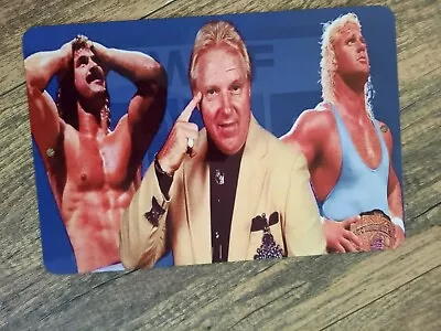 Mr Perfect Bobby The Brain Heenan Ravishing Rick Rude 8x12 Metal Wall Sign • $19.95