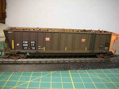 Ho Scale Athearn Bathtub Gondola Hopper Scrap Load Ex Djjx Cmhx Patch New • $39.99