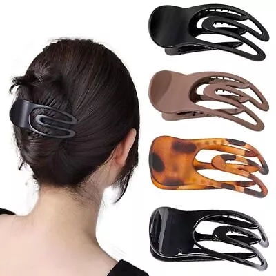 Plastic Flat Hair Clips Headwear Alligator Clips  Hair Accessories • $12.43