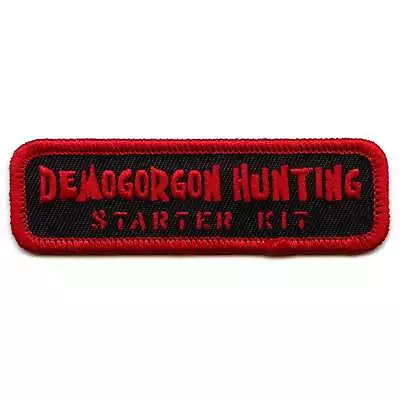 Stranger Things Demogorgon Hunting Patch Starter Kit Group Embroidered Iron On • $10.95