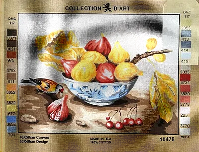 $35.99 • Buy Needlepoint Tapestry Painted Canvas Life Stile 16 X20  10478old Collection D'Art
