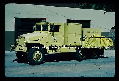 Dumont CO 1952 GMC M135 6x6 Brush Truck Fire Apparatus Slide  • $5