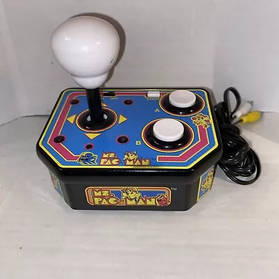 Vgt 1993 Bandai Namco Ms. Pac-Man TV Plug & Play Video Classic Arcade Works • $15