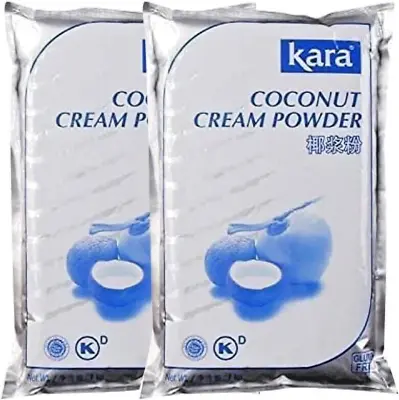 KARA Coconut Milk Powder Cream Natural 1kg - Premium Quality (Pack- 2) • £12.96