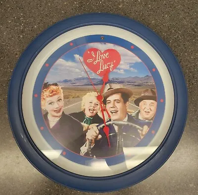 VINTAGE   I LOVE LUCY   TALKING WALL CLOCK - Tested- Works PERFECT • $19.99