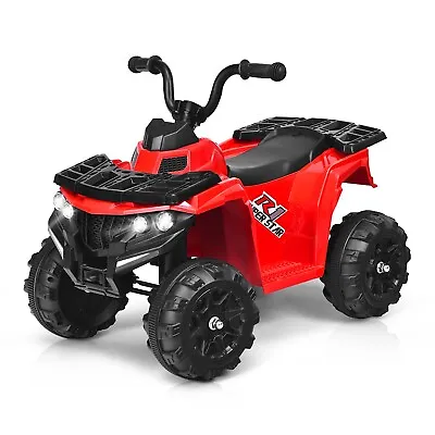 6V Electric Ride On Car Battery Powered Quad Bike ATV Vehicle Toy W/ Headlight • £54.95