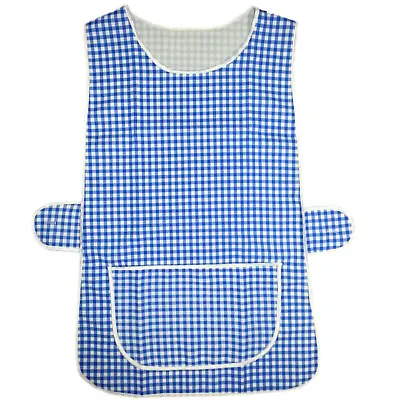 Kitchen Cleaning Chef Overall Catering Tabard Apron With Pocket Side Button Fast • £6.99