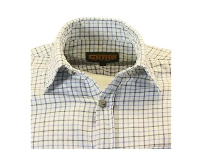 Game Tattersall Shirt Blue Check Men's Country Hunting Shooting • £14.99