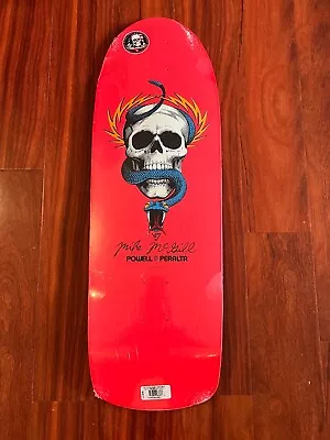 Powell Peralta Mike McGill Skull And Snake Skateboard - DCPAOGMMSSHI (Pink) • $107.99