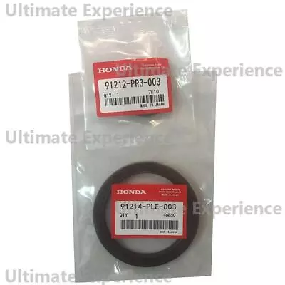 2X Front & Rear Main Crankshaft Seal For Honda Acura 91212-PR3-003/91214-PLE-003 • $18.99