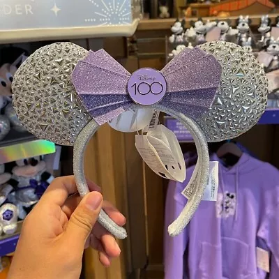 2023 Authentic Disney 100 Years Of Wonder Anniversary Minnie Mouse Ear Headband • $29.41