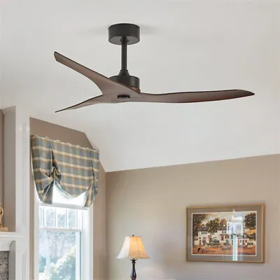 52 In Ceiling Fan With Remote Indoor&Outdoor Ceiling Fan With 3 Blades No Light • $105