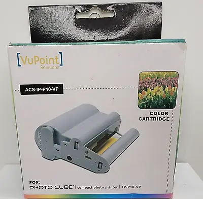 VuPoint Solutions ACS-IP-P10-VP Color Cartridge For Photo Cube - NEW • $16.37