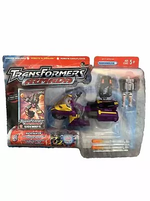 Transformers Armada 2002 Sideways With Crosswise And Rook Mini-cons MOSC • $74.99