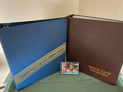 2 Vintage Sports Card Collection 3” Album Binders - Rare In Excellent Condition  • $0.99