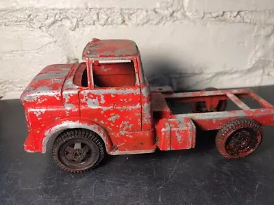 Vintage Metal Red Dump Truck Cab By Unknown Maker • $14.95