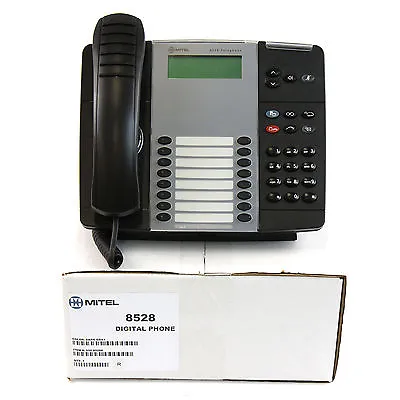 Mitel 8528 LCD Display Digital Phone - Refurbished Bulk • $38.44