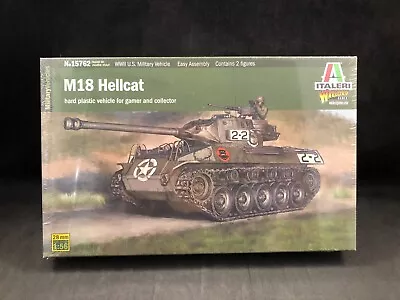 Italeri M18 Hellcat Tank 1:56 Scale Plastic Model Kit 15762 NISB • $31.27