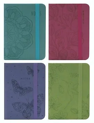£2.99 • Buy Easynote Pocket Soft Touch Notebook Ruled Notepad Diary Journal 4 Pastel Colour