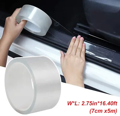 2023 Clear For Honda Car Door Sill Step Plate Scuff Cover Anti Scratch Protector • $16.43