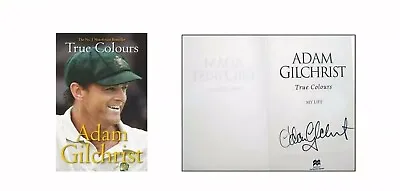 $99.99 • Buy True Colours: My Life By Adam Gilchrist Hand Signed  (Hardback, 2008) Good Con'