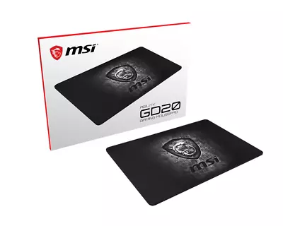 MSI Agility GD20 Premium Gaming Mouse Pad Medium Size Ultra • $4.99