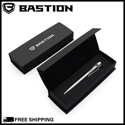 BASTION PERSONALIZED TITANIUM BOLT ACTION PEN Ballpoint Metal Pen Engraved Name • $85.99