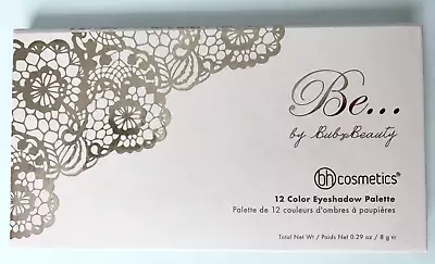 BH Cosmetics Eyeshadow Palette BubzBeauty 12 Colors New- Neutrals/Purples HTF • $16.99