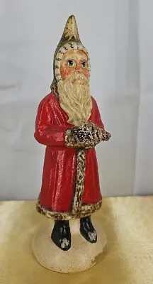 $600 • Buy Extremely Rare 1990 Vaillancourt Folk Art #626 First Annual Starlight Santa