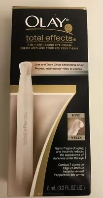 (1) OLAY Total Effects 7 In 1 Anti-Aging Eye Cream Brush Factory Sealed New • $74.99