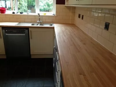 Solid Oak Kitchen Worktop ✔ Real Wood ✔ 2m 3m 4m ✔ Breakfast Bars • £19.99