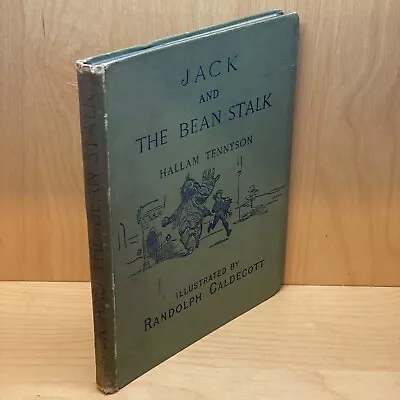 Hallam Tennyson JACK AND THE BEANSTALK Hb 1886 Macmillan Randolph Caldecott • £24.50