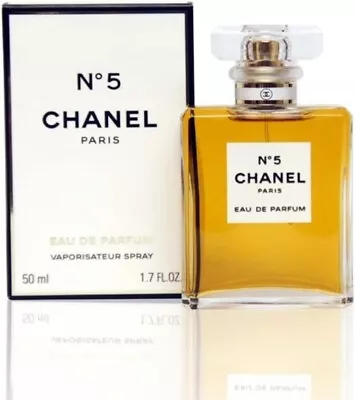 Chanel No 5 Eau De Parfum Spray 100ml (3.4 Oz) EDP Perfume BRAND NEW SEALED • £84.99