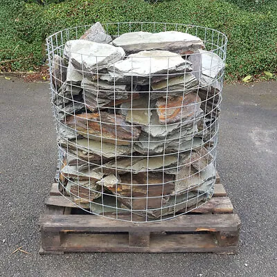 Cornish Slate Garden Stone & Landscaping Rockery Pieces 250mm • £292.36