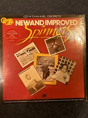 SPINNERS - New & Improved LP Vinyl ATLANTIC QD 18118 QUADRADISC IN SHRINK VG+/EX • $14.99