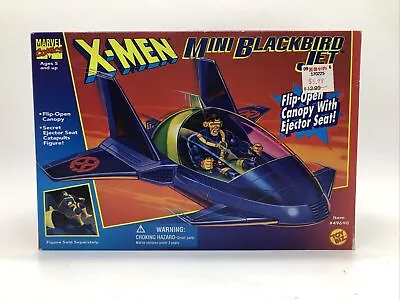 X-Men Marvel Comics Mini Blackbird Jet 1995 Jet Vehicle Toybiz RARE • $174.95