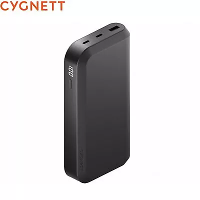 Cygnett ChargeUp Pro Series 20K MAh Triple Port Laptop Power Bank CY4130PBCHE • $149.95