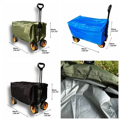 Wagon Cart Cover For Folding Trolley Cart Beach Cart Garden Wagon Cover • $20.39