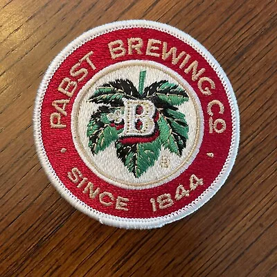 1980's Pabst Brewing Co. Uniform Patch - Milwaukee WI - Since 1844 • $5.50