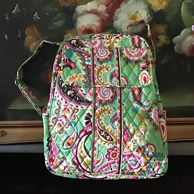 NWT Vera Bradley Small Quilted Backpack Bag Paisley Tutti Frutti • $84.95