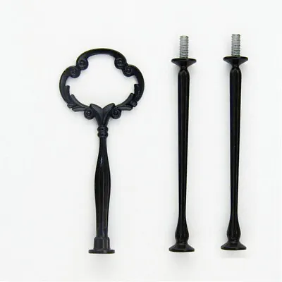 3 Tier Handle Fittings For Tea Shop Room Hotel Party Fruit / Cake Plate Stand • £4.38