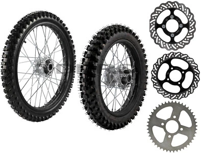 $305.46 • Buy 16  19  Front 70/100-19 + Rear 90/100-16 Tire Rim Wheel For XR100 CR85 CRF150
