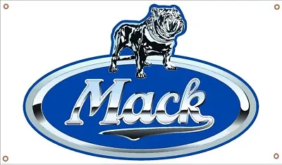 Mack Truck Garage Banner Man Cave Banner Hot Rod Rat Rod NHRA  • $24.99