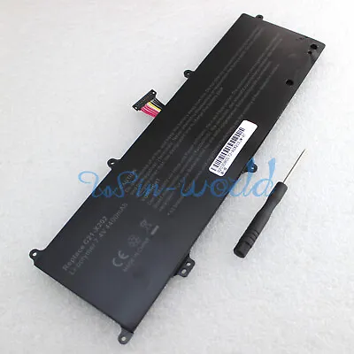 C21-X202 Battery For ASUS VivoBook X202 X202E S200 S200E X201 X201E Q200E 7.4V • $27.54