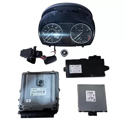 £99.99 • Buy 2010 Genuine BMW 3 Series 320d E90 E91 N47D20c Manual Complete Ecu Kit 8512292